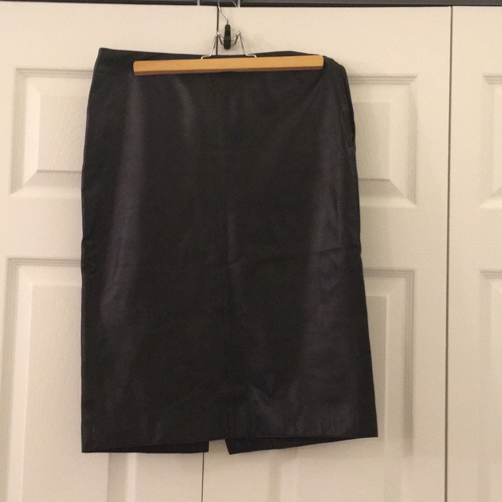 Zara leather pencils skirt XS